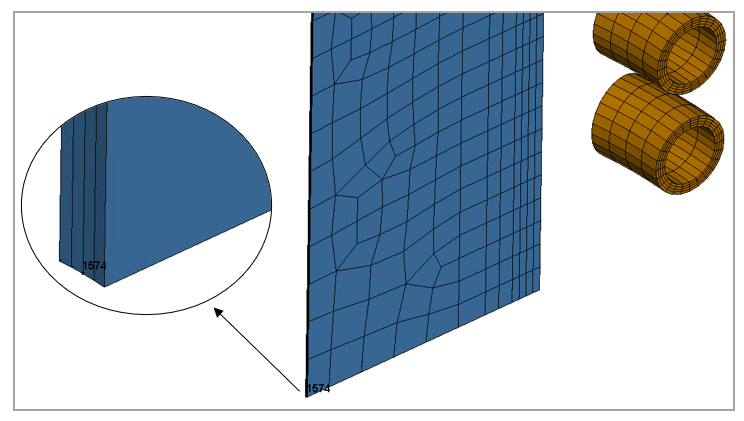 Node location for temperature extraction