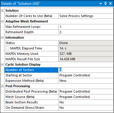 Details of Solution