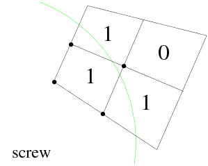 “Inside" Field for a 2D Finite Element