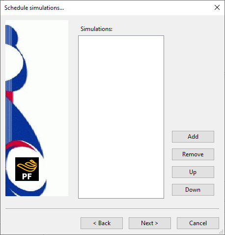 The Second Schedule simulations... Panel