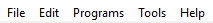 Ansys Polyman Menu Bar