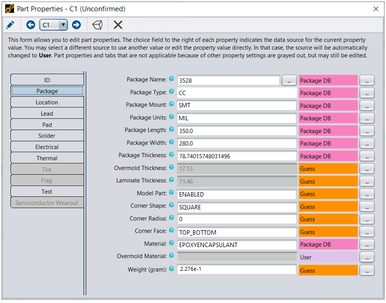 2.3. Tutorial: Reviewing Part Properties