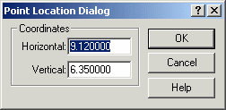 Point Location Dialog Box