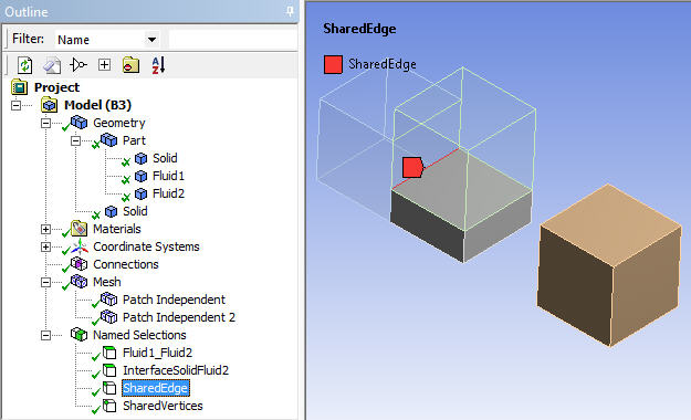 SharedEdge Named Selection