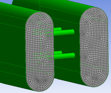 Using Inflation on Cylindrical Side Faces