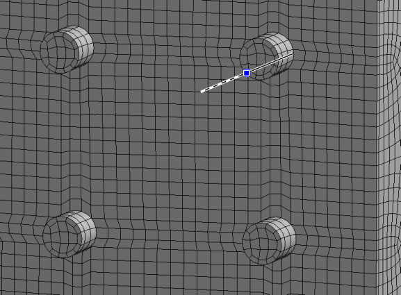 Using Inflation on Cylindrical Side Faces