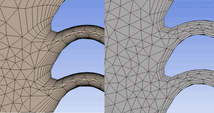 Layer Compression vs. Stair Stepping Option (Detail View)