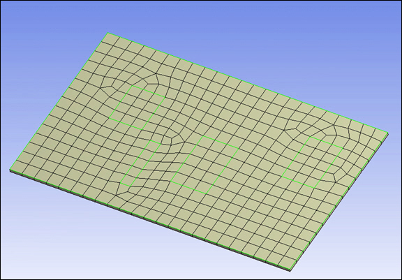 Example (e) N Source to N Target Mesh