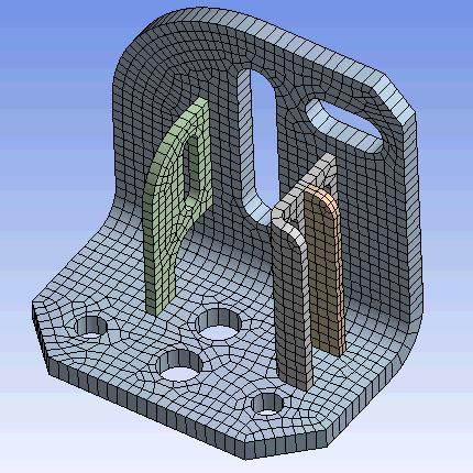 Thin Solid Sweeper Used to Mesh a Multibody Part