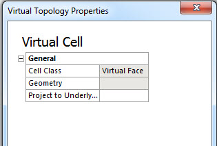 Virtual Topology Properties Dialog: Example 1