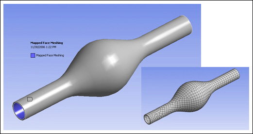 Example (a) Mapped Face Control Applied to Target Is Ignored