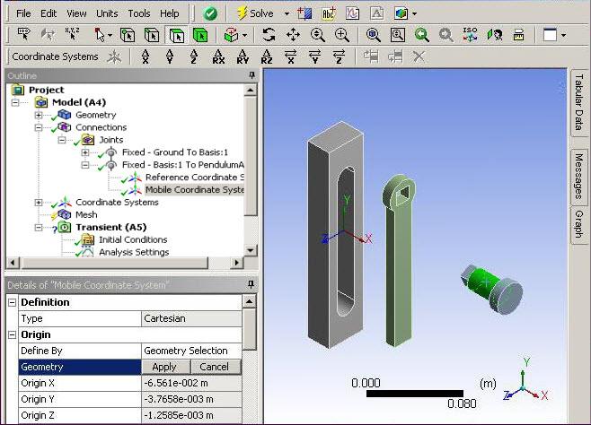 Creating the Mobile Coordinate System