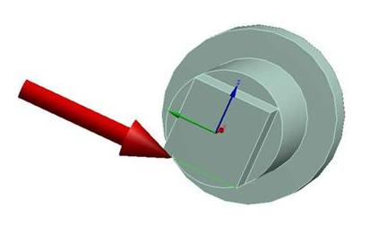 Choose an Edge to Orient the PendulumAxis Geometry