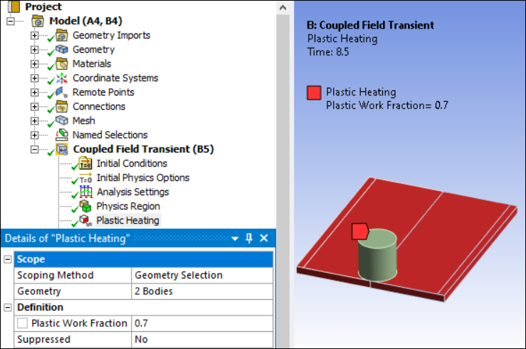 Plastic Work Fraction (Taylor-Quinney Coefficient)