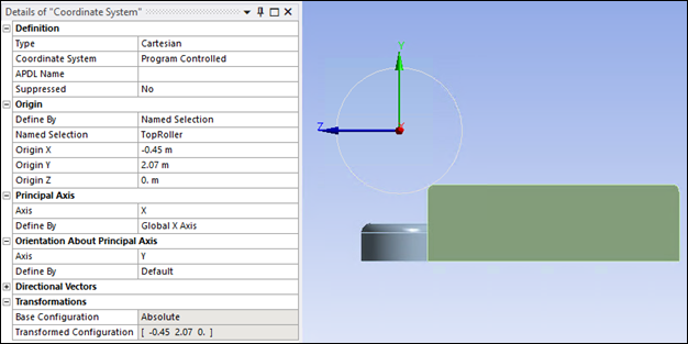 First Coordinate System