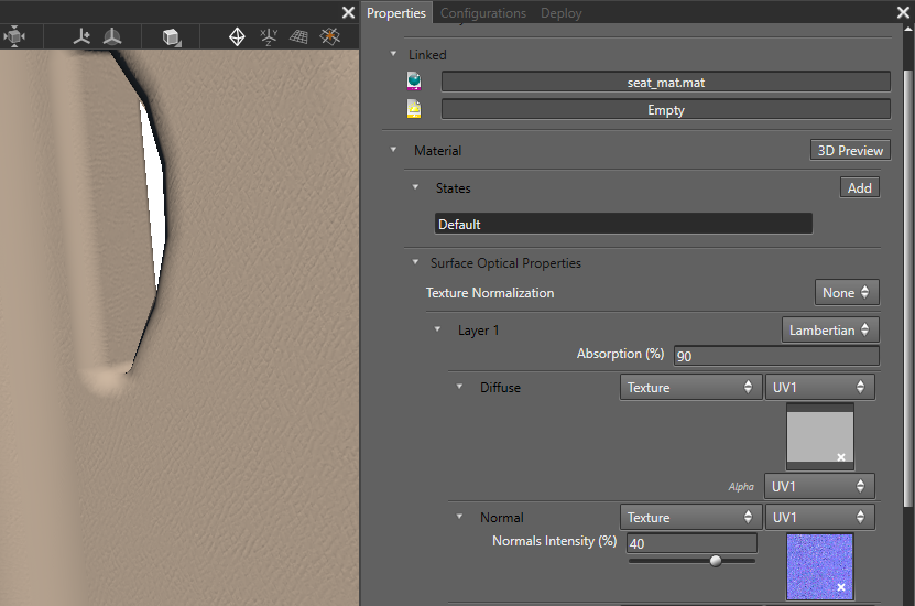 Applying Textures to a Material Part