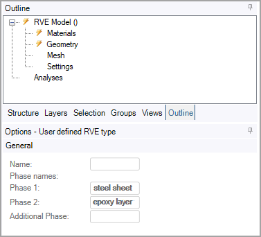 1.4.3.3. Prepare the User Defined RVE in Material Designer