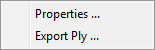 Analysis Ply Context Menu