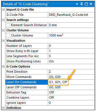 Chapter 6: Supported G-Code Commands