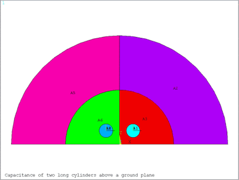 Model Areas of Capacitance Example Problem