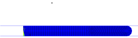 Deformed U-Shape After Diverging (No Nonlinear Adaptivity)