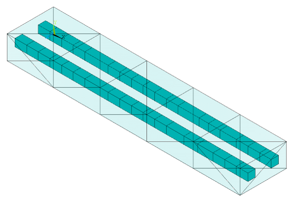 Display of the Left and Right Reinforcing Element Groups