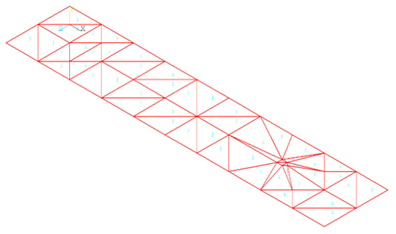 Fiber Orientation Display on Smeared 3D Reinforcing Elements