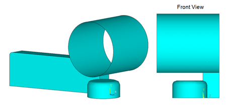 Hot-Rolling Quarter Model Geometry