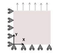 Schematic for Single-Element Uniaxial Test