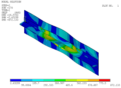 Equivalent Stress (Last Substep)