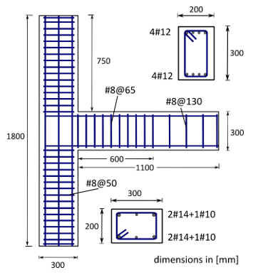 RC Joint Geometry and Reinforcing