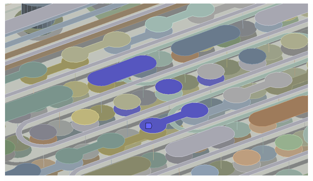 Internal Heat Generation of 2 W/mm3 Applied on Selected Surface MESH200 Elements