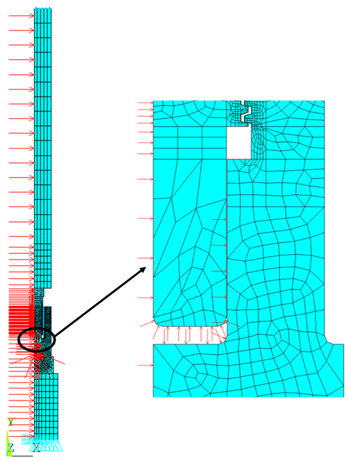 Internal Pressure on the Model