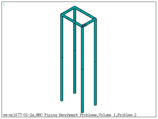 FE model of the Benchmark Problem