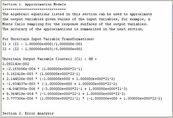 closed_homogeneous__transient.ckprj — Results of Variance Analysis and Error Analysis