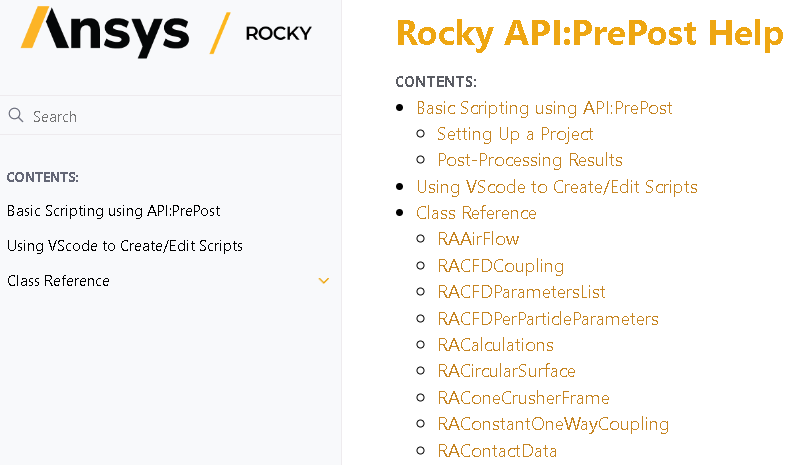 API:PrePost Manual