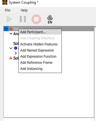 Add Participant in System Coupling