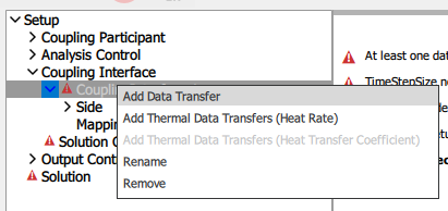 Add Data Transfer