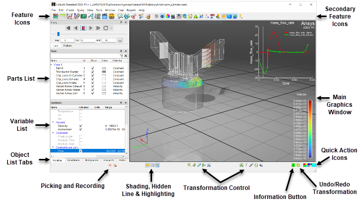 EnSight 2025 R1 Startup GUI