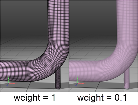 Hidden Line Weight Comparison