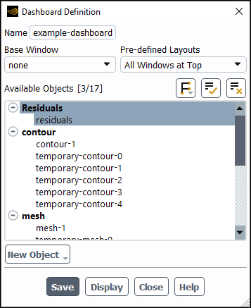 Dashboard Definition