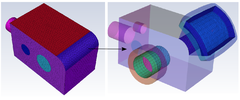 Extrude Example 4.28. Extruding the Volume Mesh