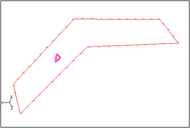 Edge Zone for Face Seed Approach and Fixed Angle = 65