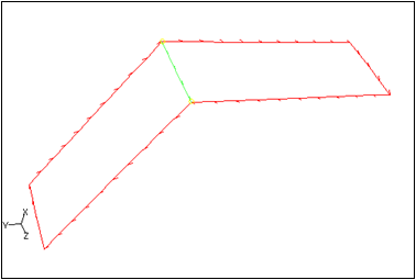 Edge Zones for Face Zone Approach and Fixed Angle = 55 (or Adaptive Angle)