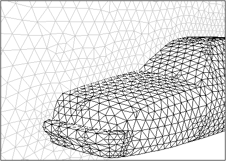Symmetry Zone and Car Wall Before Prism Generation