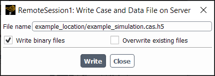 1.3. Operating in the Fluent Remote Visualization Environment