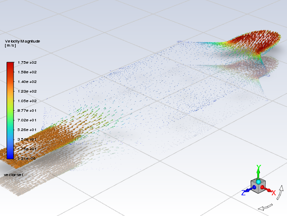 Velocity Vectors Through the Interior