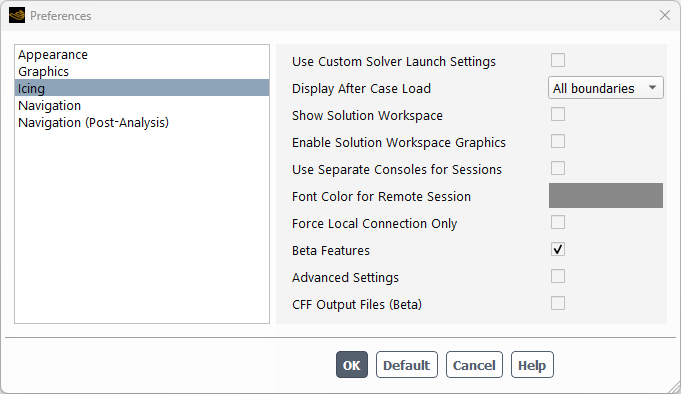 Open Cfx File 38.4. Import a CFX Result File in Fluent Icing
