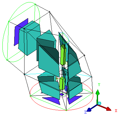 Blocks and Faces Selected for the Ogrid