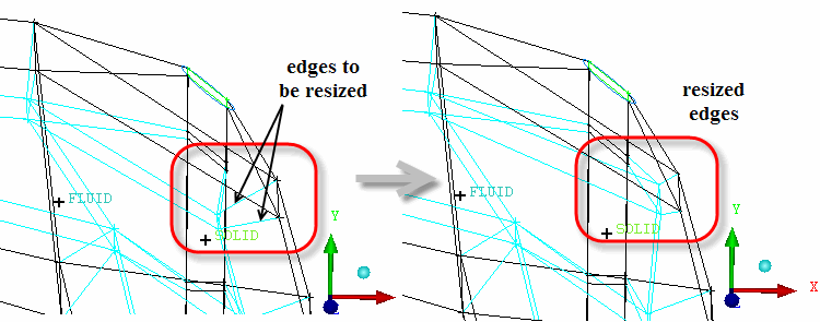 Resizing Edges—First Pair